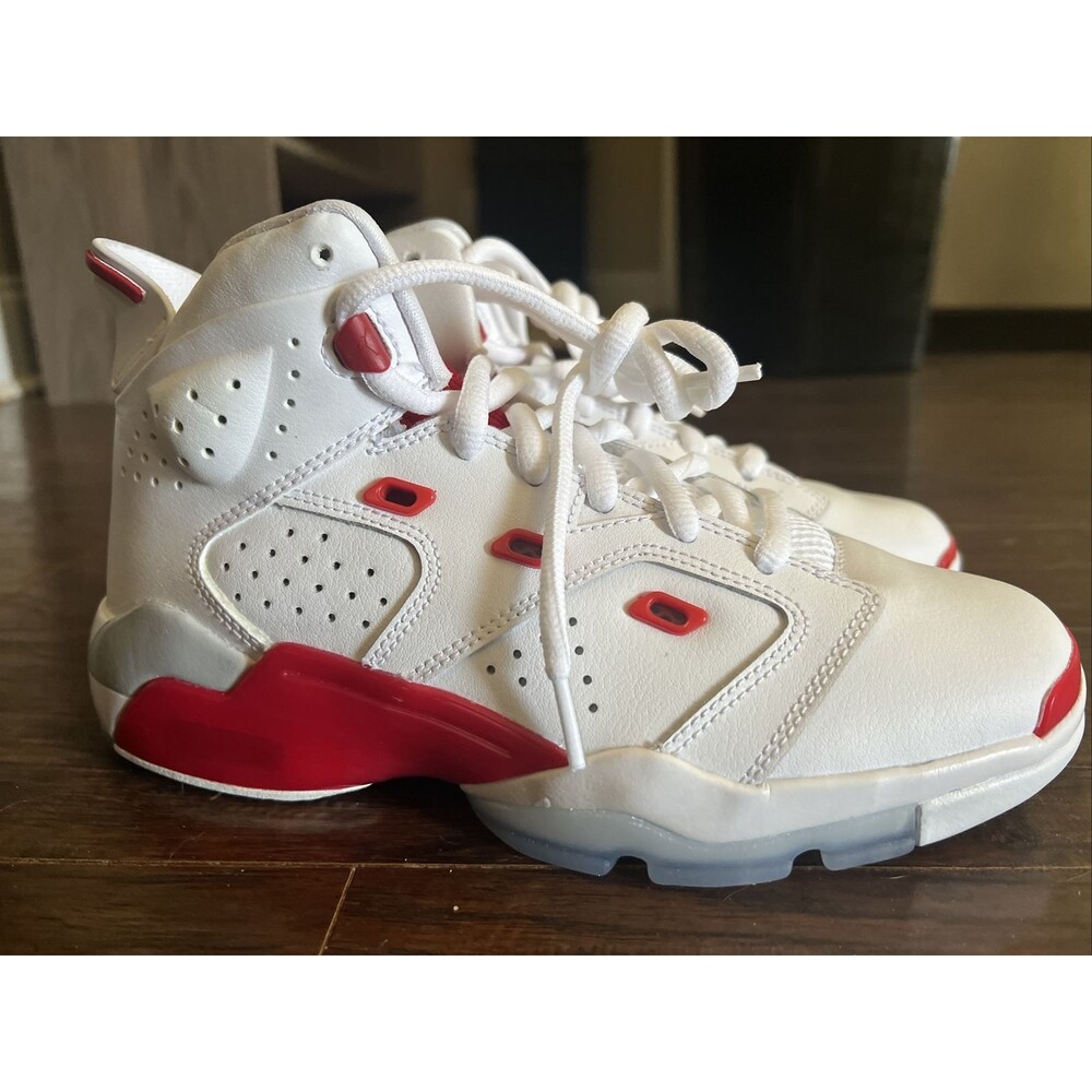 Nike Air Jordan GS White University Red DM1159-106 Boys Size 6Y